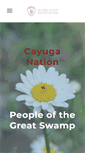 Mobile Screenshot of cayuganation-nsn.gov